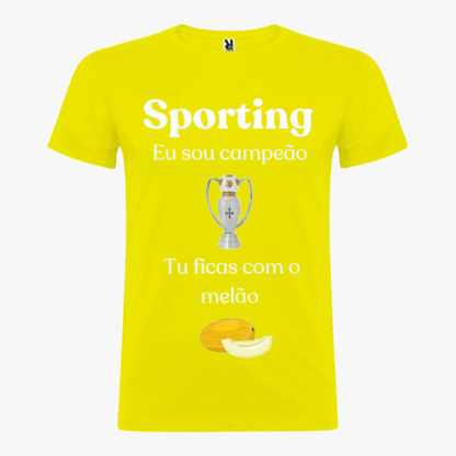 Sporting - T-shirt Amarela