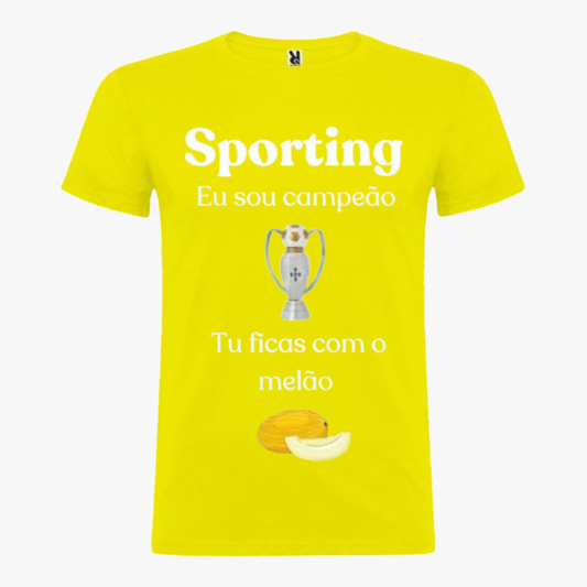 Sporting - T-shirt Amarela