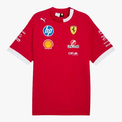 Scuderia Ferrari F1
Camisa grande PUMA GP de Miami 2025 para pilotos