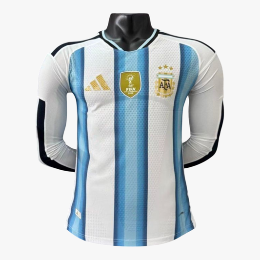 Argentina - Camisola 25/26 Manga Longa - VERSÃO JOGADOR (LER DESCRIÇÃO)