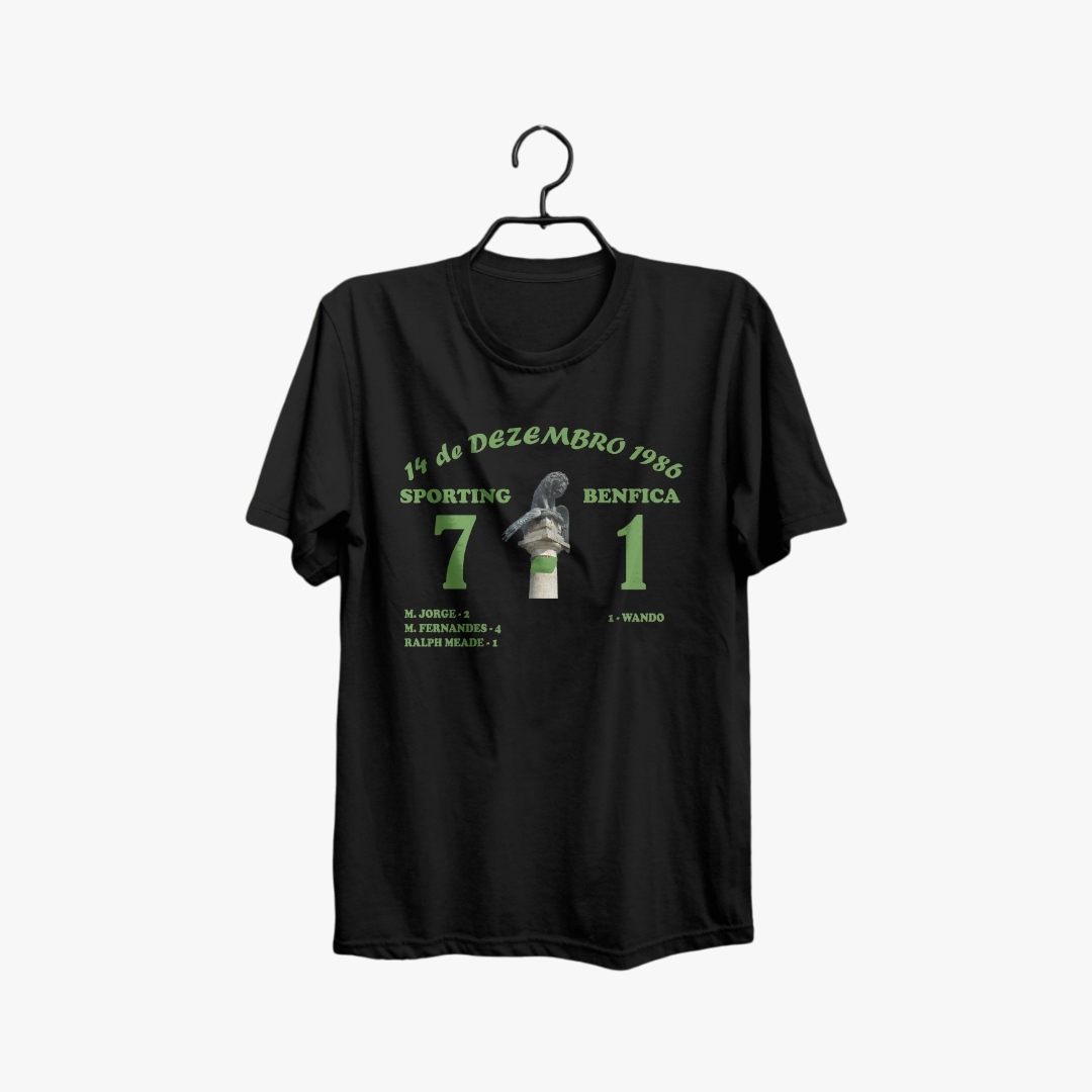 Sporting - T-shirt Preta