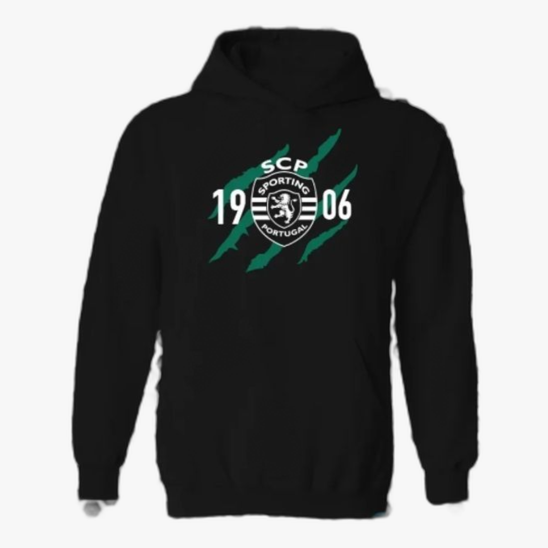 Sporting - Sweat-shirt com capuz - Preta