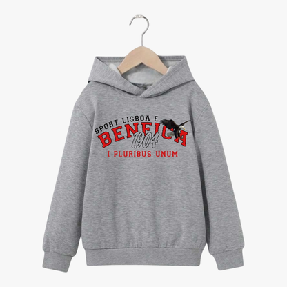 Benfica - Sweat-shirt com capuz - Cinza