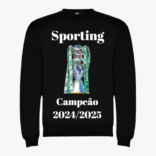 Sporting - Sweat-shirt - Preta
