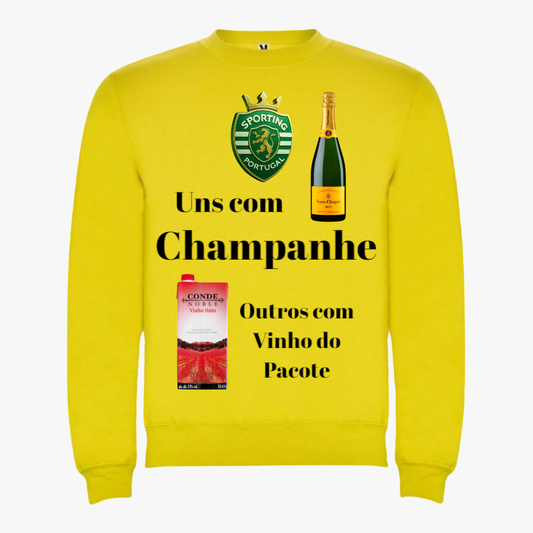 Sporting - Sweat-shirt - Amarela