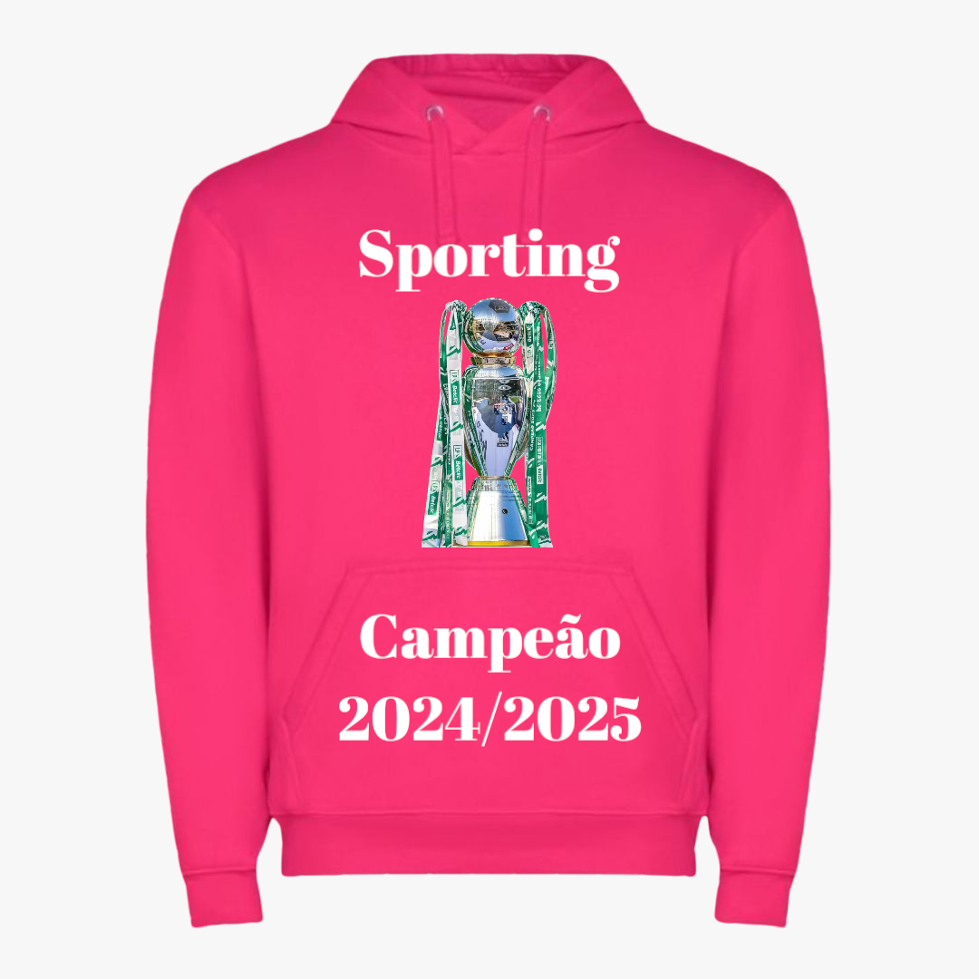 Sporting - Sweat-shirt com capuz - Rosa