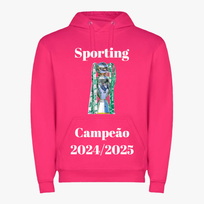 Sporting - Sweat-shirt com capuz - Rosa