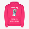 Sporting - Sweat-shirt com capuz - Rosa