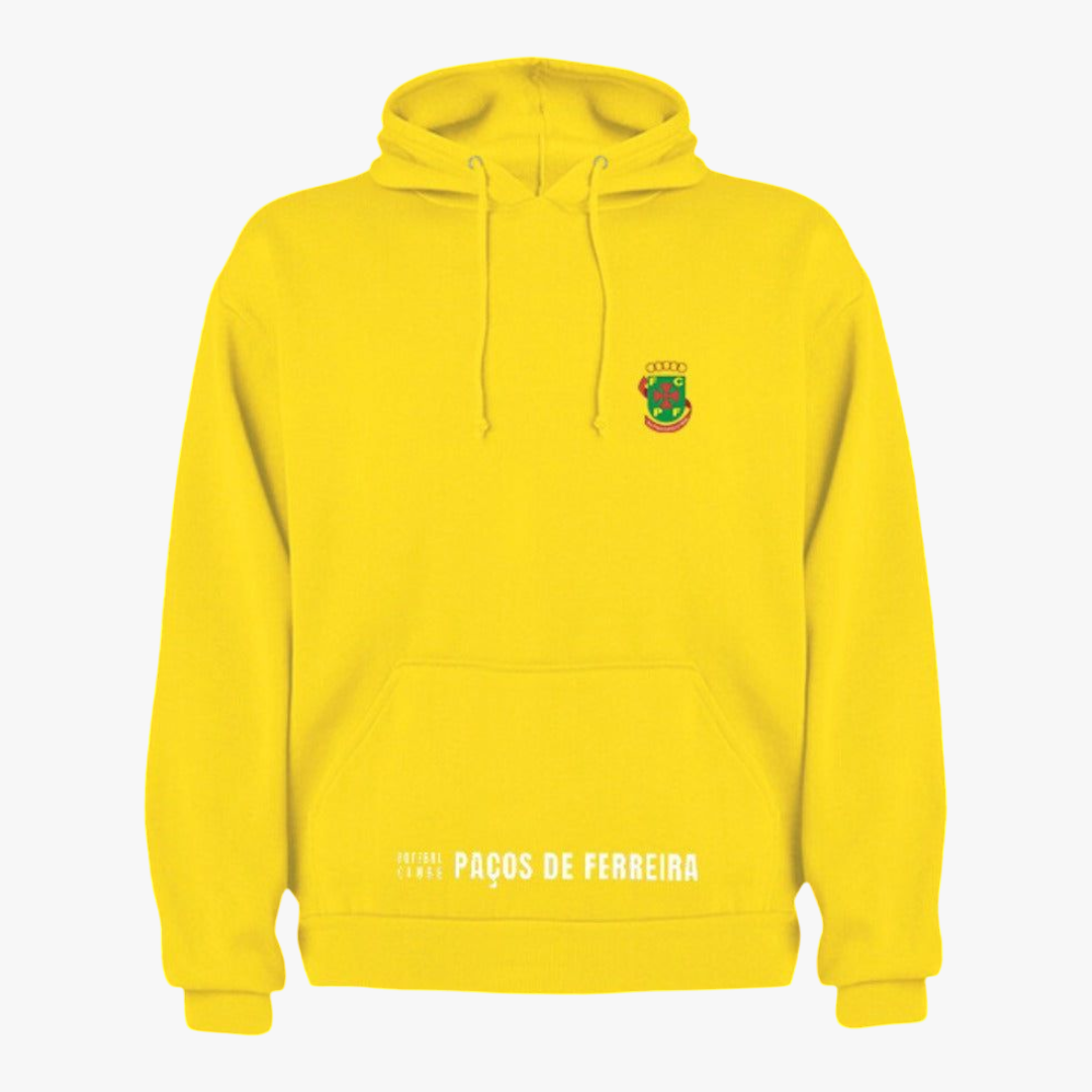 Paços de Ferreira - Sweat-shirt com capuz - Amarela