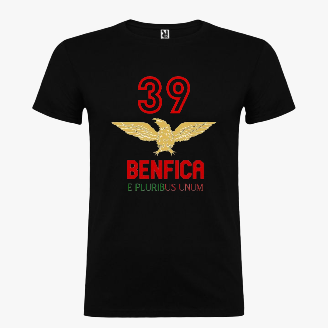 Benfica - T-shirt Preta