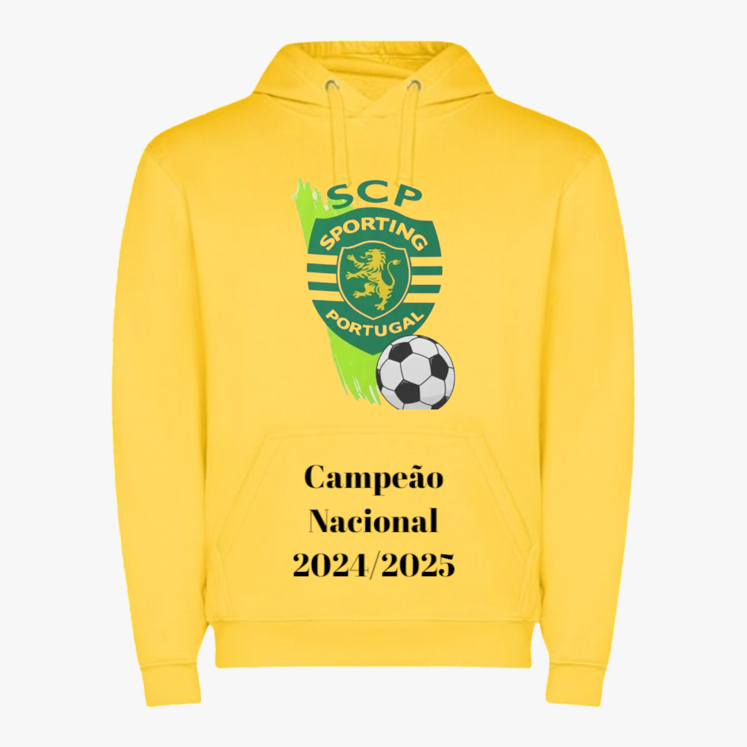 Sporting - Sweat-shirt com capuz - Amarela