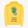 Sporting - Sweat-shirt com capuz - Amarela