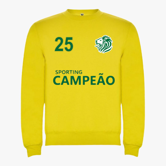 Sporting - Sweat-shirt - Amarela