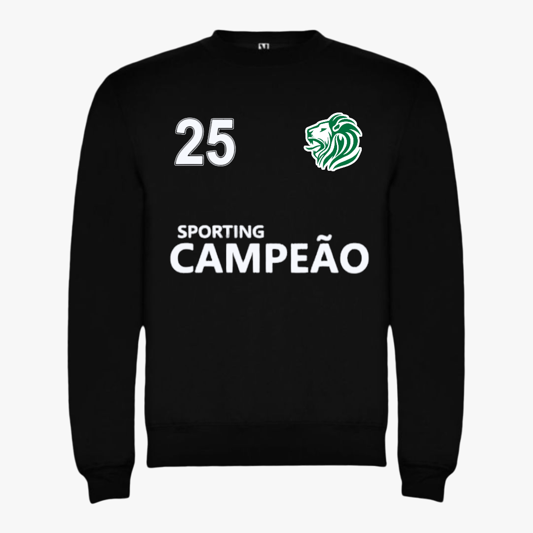 Sporting - Sweat-shirt - Preta