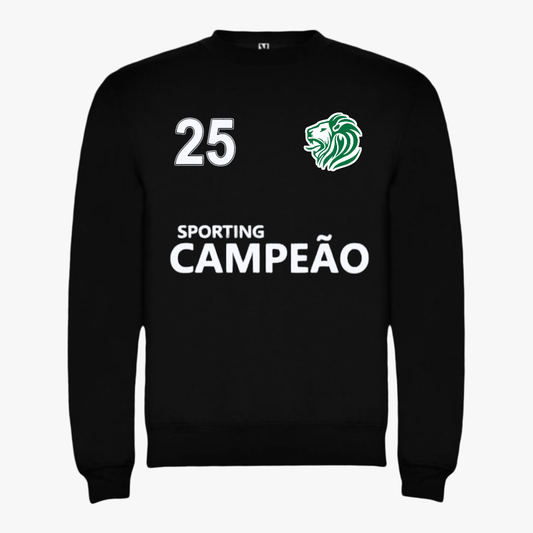 Sporting - Sweat-shirt - Preta
