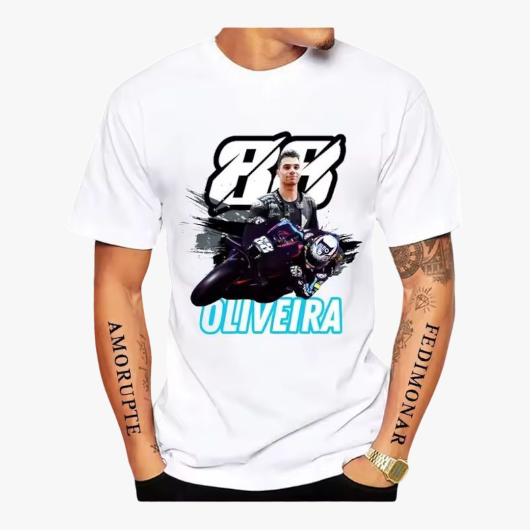 Miguel Oliveira - T-shirt Branca