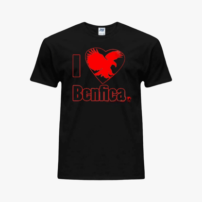 Benfica - T-shirt Preta