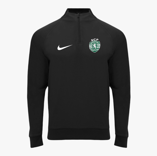 Sporting - Camisola de treino , manga raglan e meio fecho - REF 1115 - 02