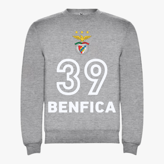 Benfica - Sweat-shirt - Cinza