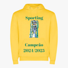 Sporting - Sweat-shirt com capuz - Amarela