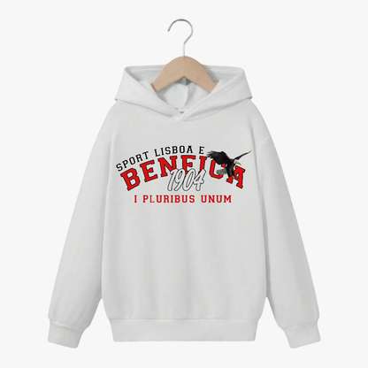 Benfica - Sweat-shirt com capuz - Branca