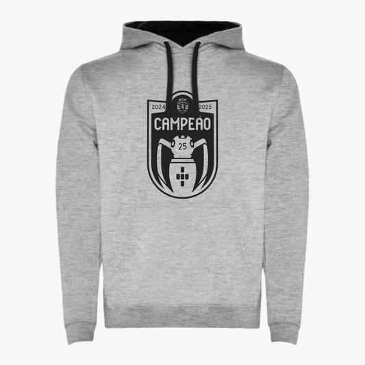 Sporting - Sweat-shirt com capuz - Cinza