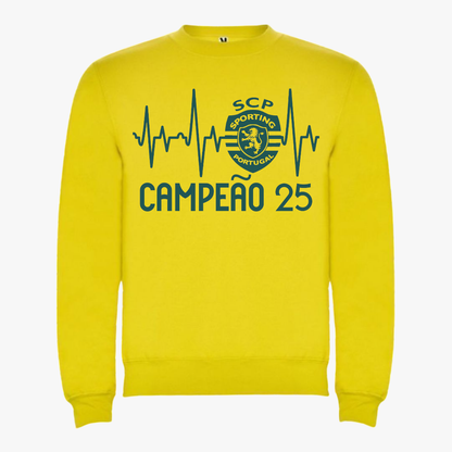 Sporting - Sweat-shirt - Amarela