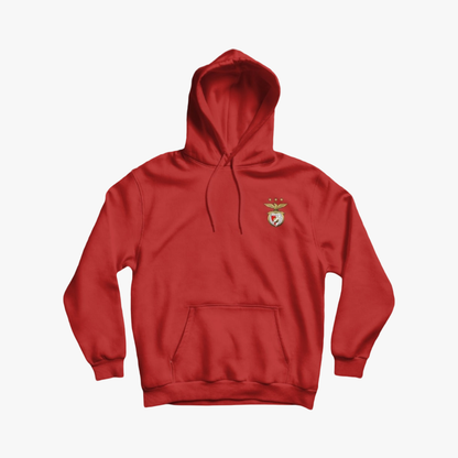 Benfica - Sweat-shirt com capuz - Vermelha