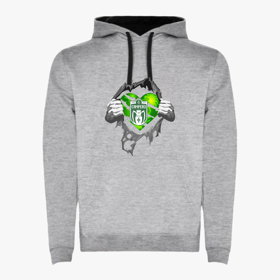 Sporting - Sweat-shirt com capuz - Cinza