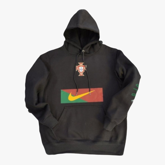 Portugal - Sweat-shirt com capuz - Preta
