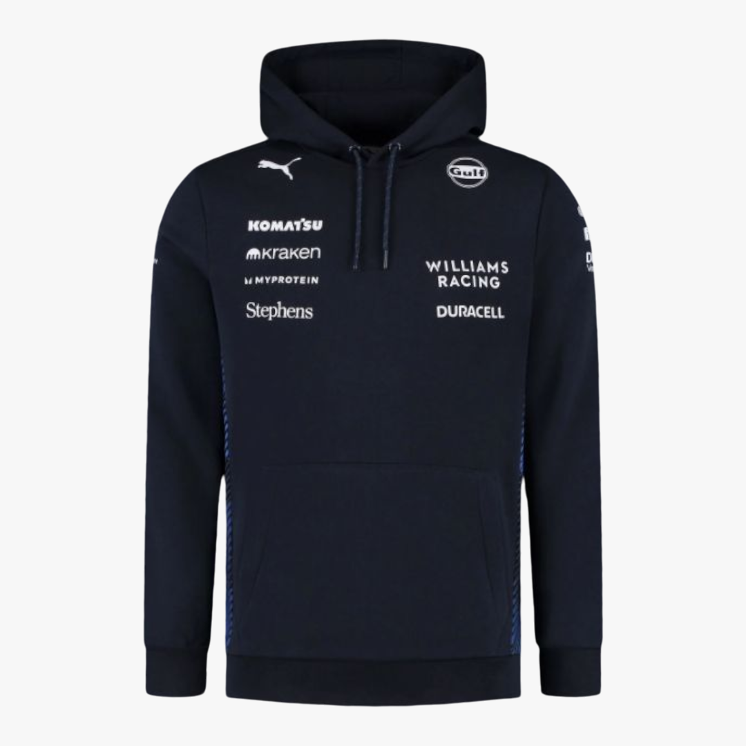 Williams Racing
Moletom com capuz da equipe PUMA 2025