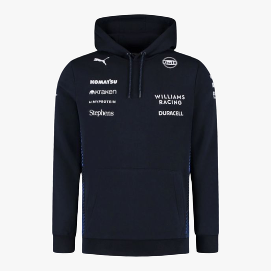 Williams Racing
Moletom com capuz da equipe PUMA 2025