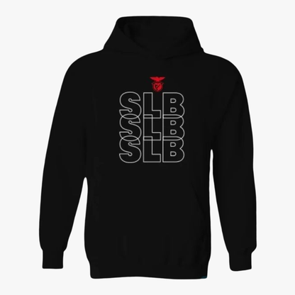Benfica - Sweat-shirt com capuz - Preta