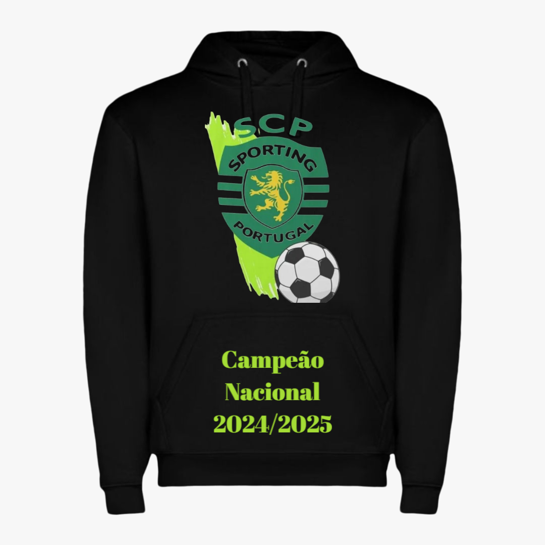 Sporting - Sweat-shirt com capuz - Preta