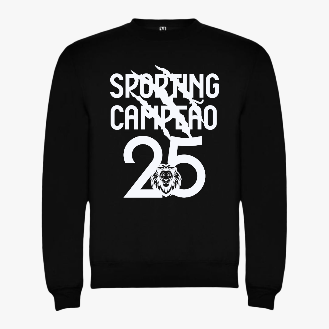 Sporting - Sweat-shirt - Preta