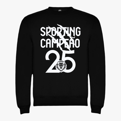 Sporting - Sweat-shirt - Preta
