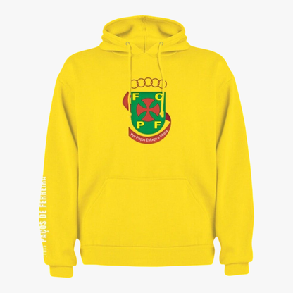 Paços de Ferreira - Sweat-shirt com capuz - Amarela