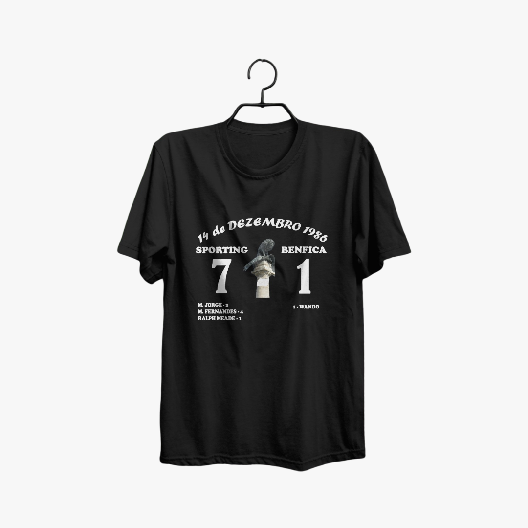 Sporting - T-shirt Preta