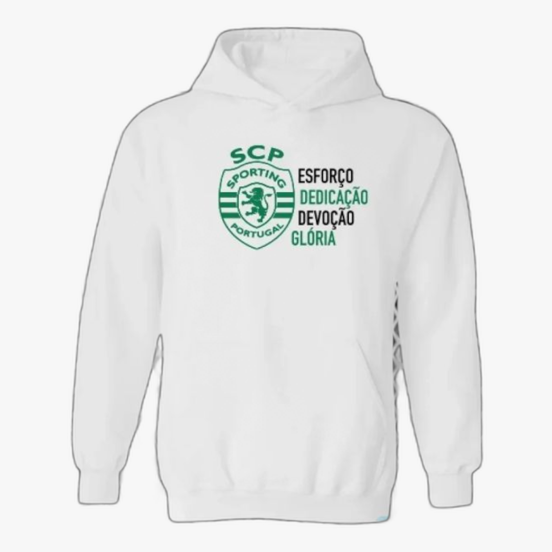 Sporting - Sweat-shirt com capuz - Branca