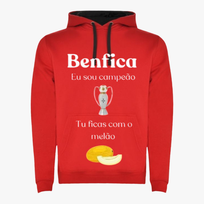 Benfica - Sweat-shirt com capuz - Vermelha