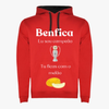 Benfica - Sweat-shirt com capuz - Vermelha