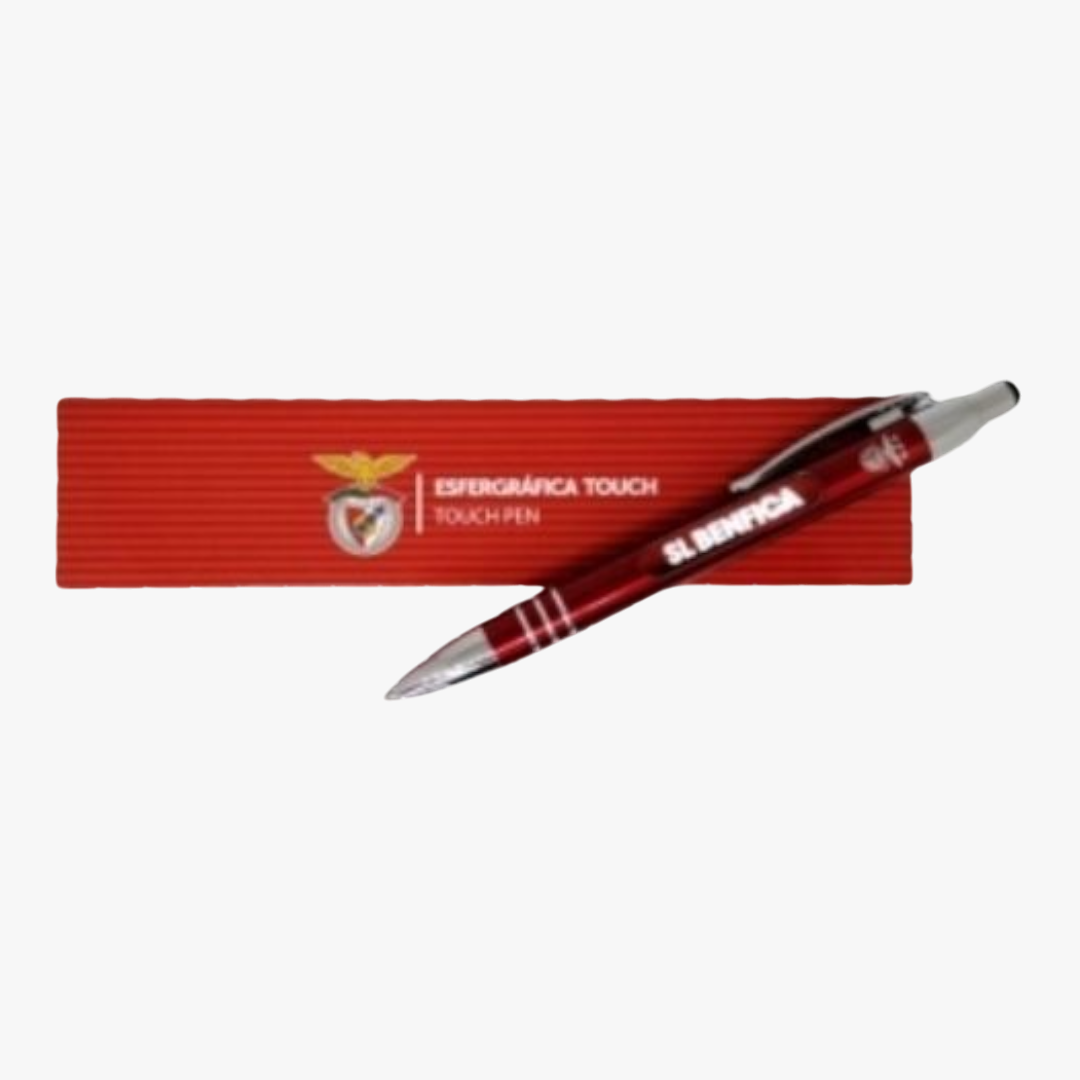Benfica - Esferográfica Touch com luz LED