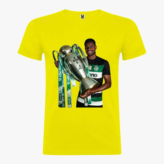 Sporting - T-shirt Amarela