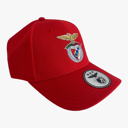 Benfica - Boné Premium preto com escudo PVC para júnior