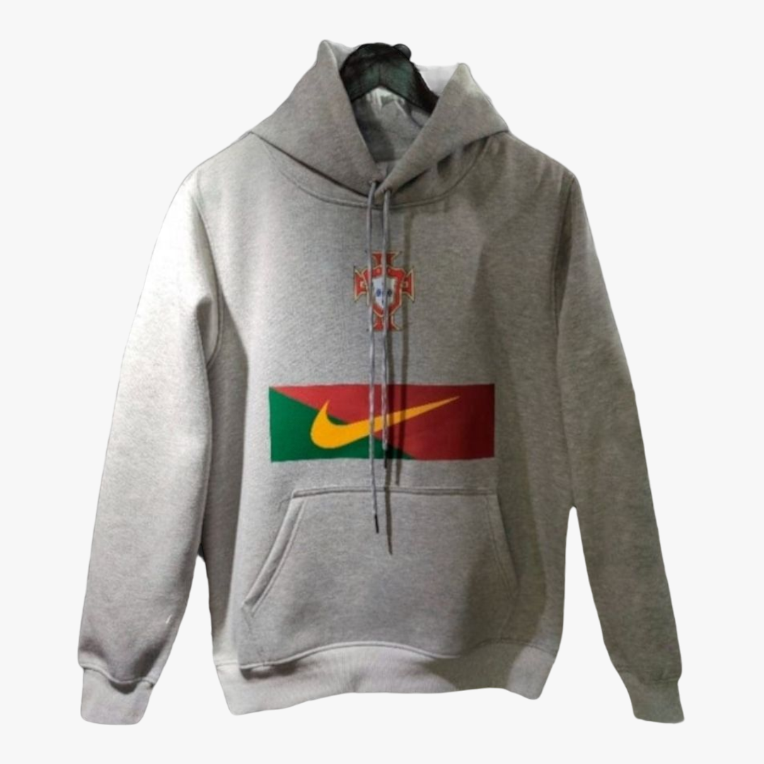 Portugal - Sweat-shirt com capuz - Cinza