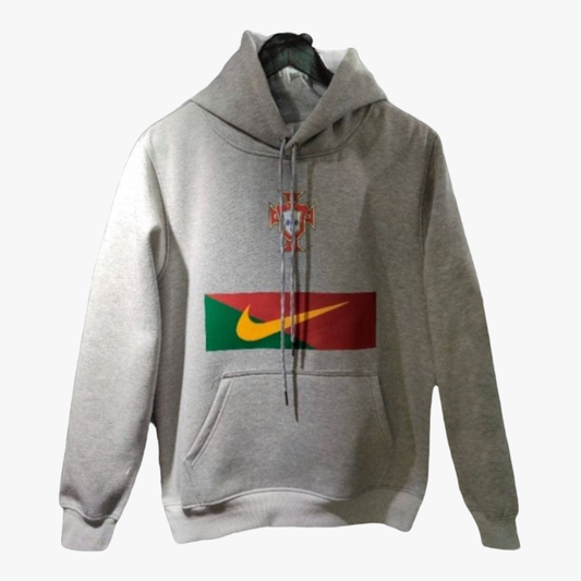 Portugal - Sweat-shirt com capuz - Cinza