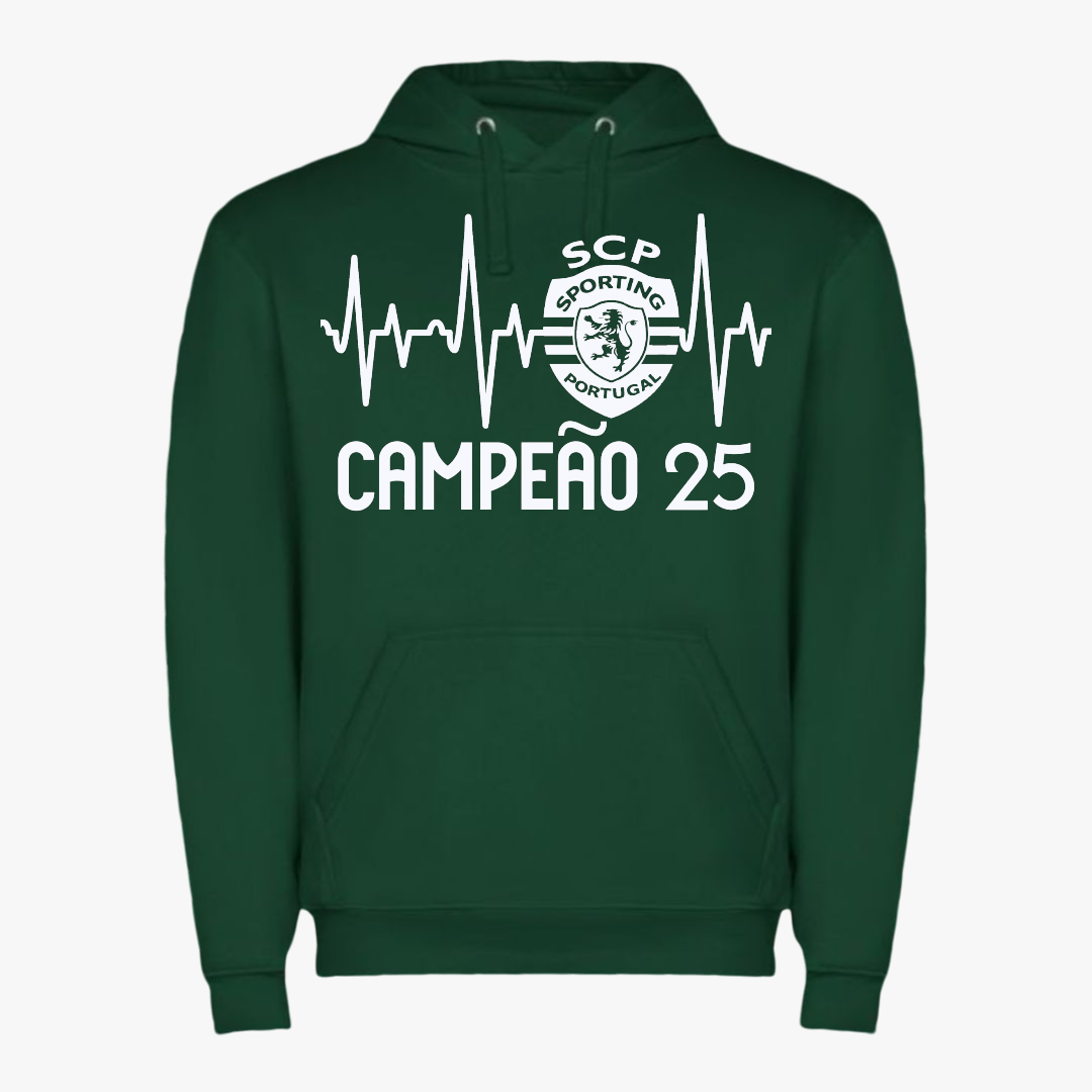 Sporting - Sweat-shirt com capuz - Verde