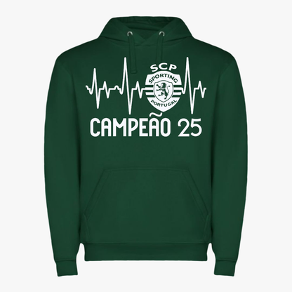 Sporting - Sweat-shirt com capuz - Verde