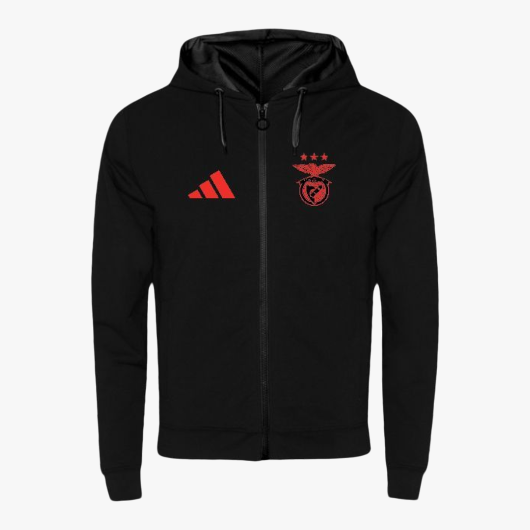 Benfica - Casaco em pelúcia não cardada com capuz - Ref. 1105 - 02