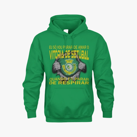 Vitória - Sweat-shirt com capuz - Verde